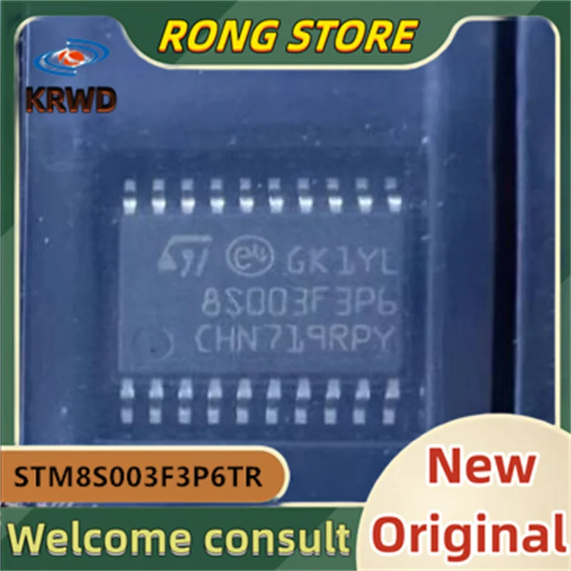 25 uds 8S003F3P6 nuevo y original STM8S003F3P6TR STM8S003F3P6 TSSOP20