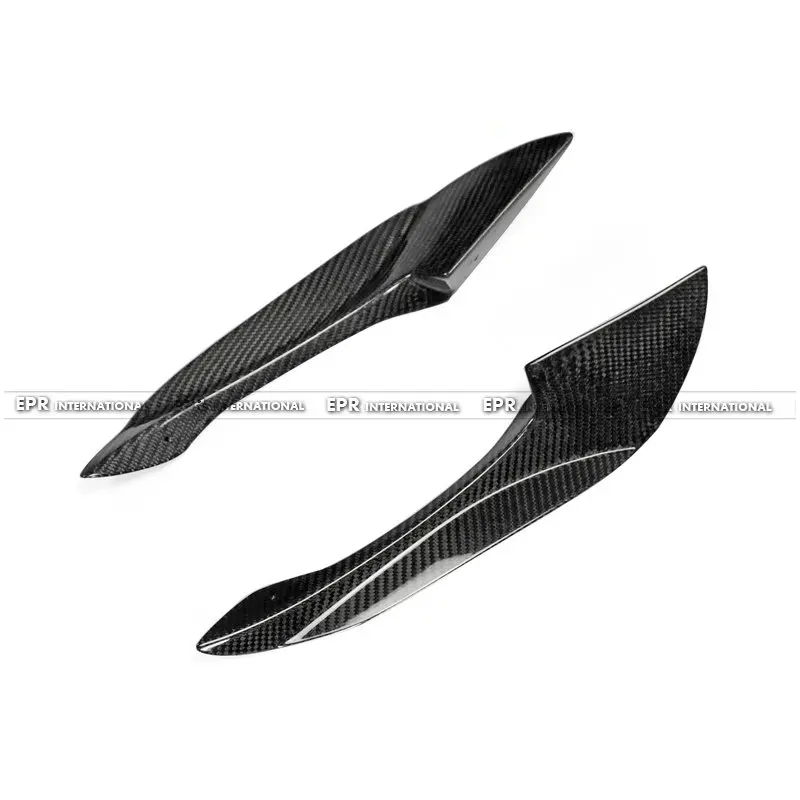 Car Styling For Subaru BRZ PJDM Style Carton Fiber Front Bumper Outter Canard Splitter Kit Glossy Finish Car Tuning Canard Parts