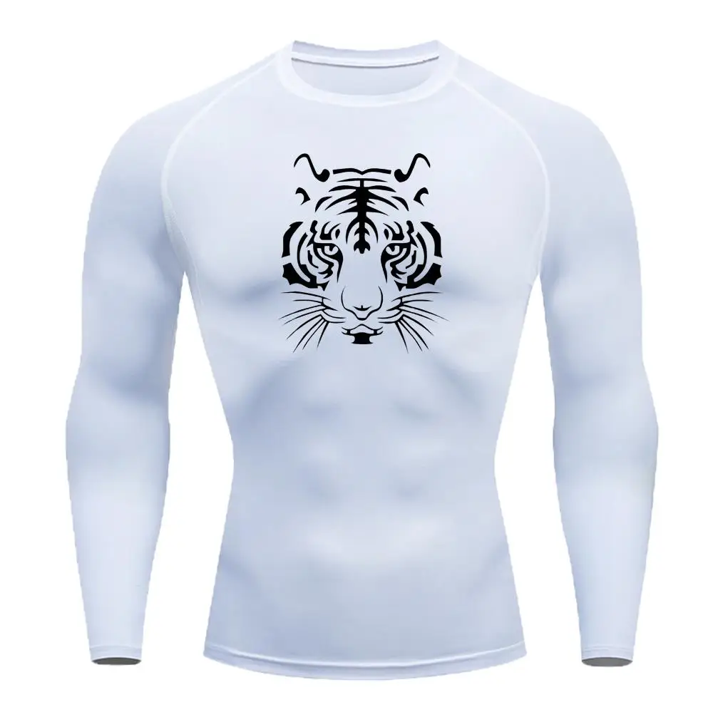 Men's Workout Compression Shirt Turtleneck Long Sleeve Rash Guard Gym Base Layer Athletic Undershirt Gear Sport