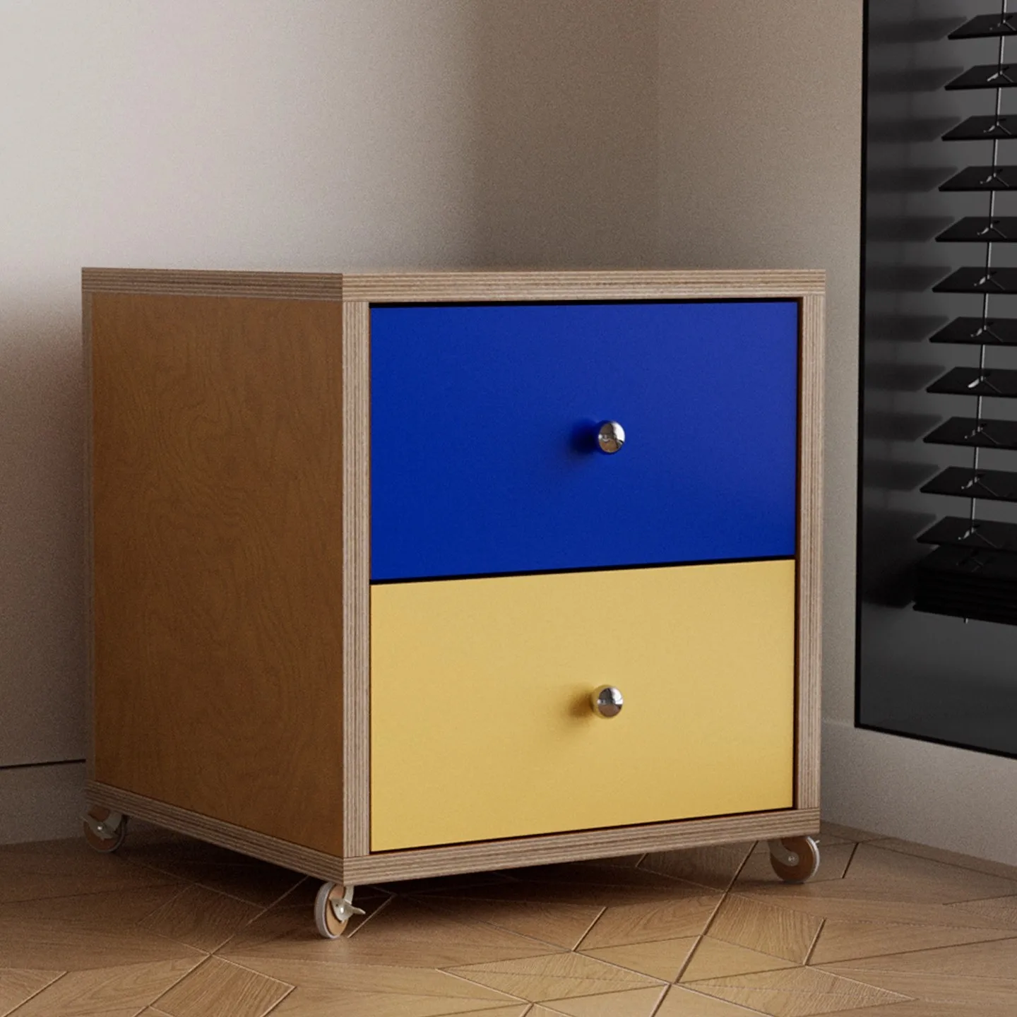 

Luxury Storage Nightstand Drawers Space Saving Elegant Aesthetic Bedside Table Comfortable Modern Mesa De Cama Bedroom Furniture