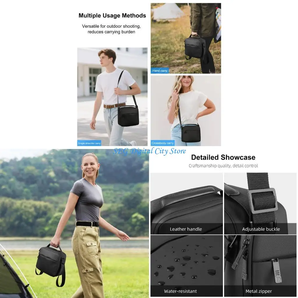 

U75B Multifunctional Hard Case Replacement for Mini/Pocket Waterpoof Carrying Case Bag Remote Controller Accessories