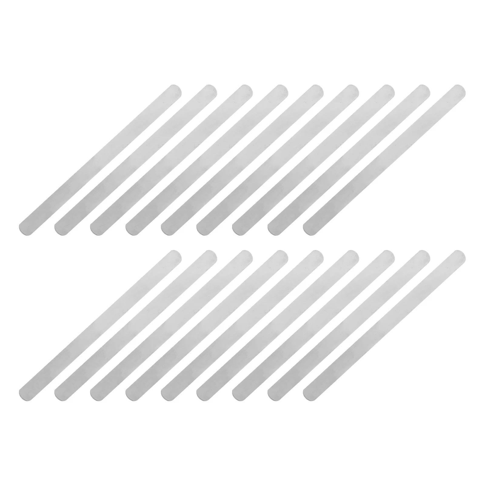 18 Pcs Metal Bracelet Stainless Steel Cuff Blanks Diy Kit Jewelry Making Engraving Products for Women Ring Wire