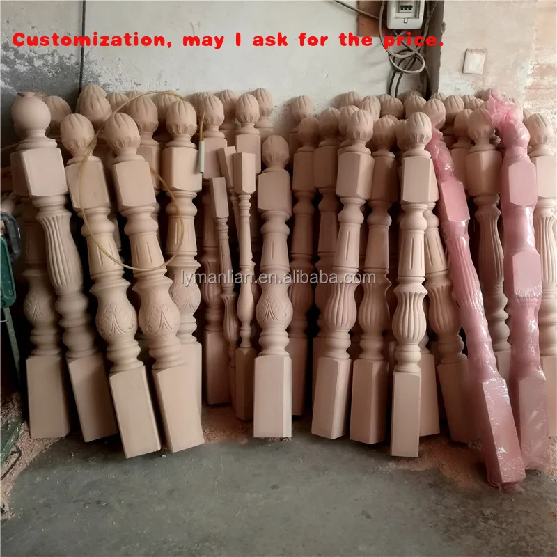 

на заказ. Шпиндели для деревянной лестницы домашнего декора