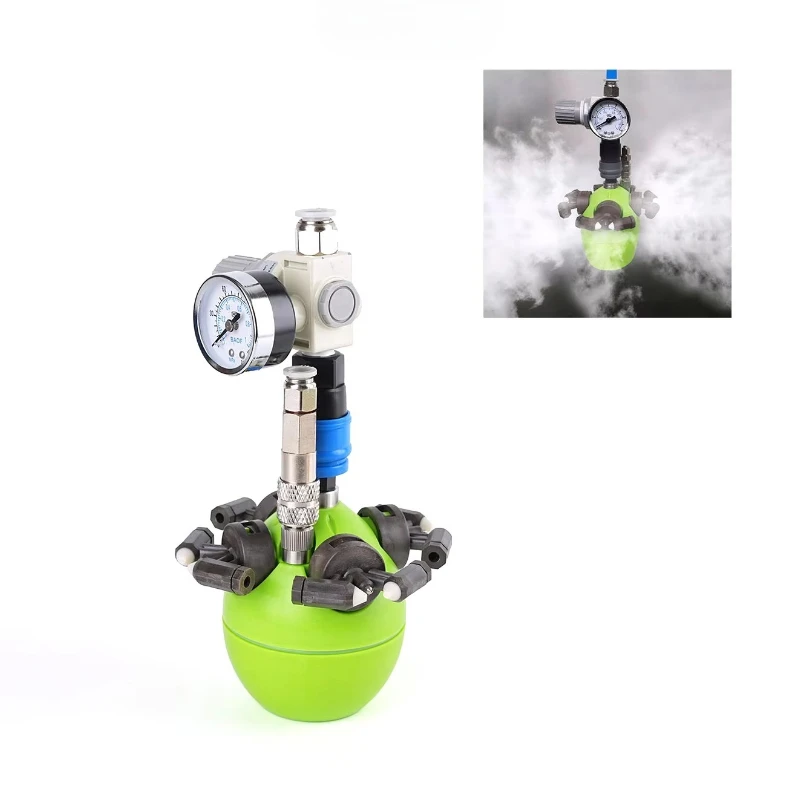 Multi-Function Dry Fog Humidifier Greenhouse Air Cooling Systems Industrial Humidification System Ultrasonic Dry Fog Nozzle