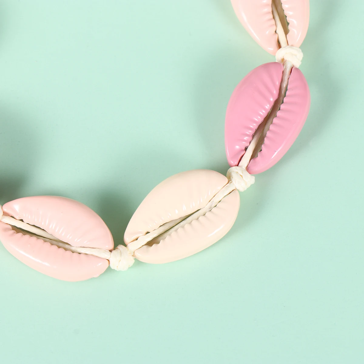 

2pcs Shell Bracelet Woven H Jewelry Beach Style Unique Design Decoration Durable Long Lasting Use Premium Material