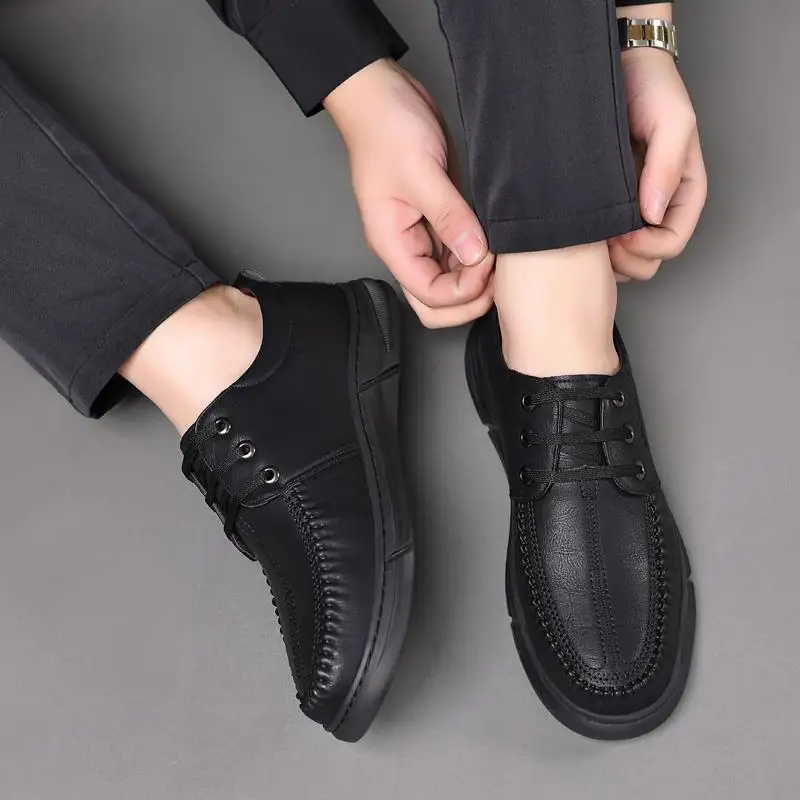 Men Artificial Leather Formal Lace-up Formal Shoe JZ-563