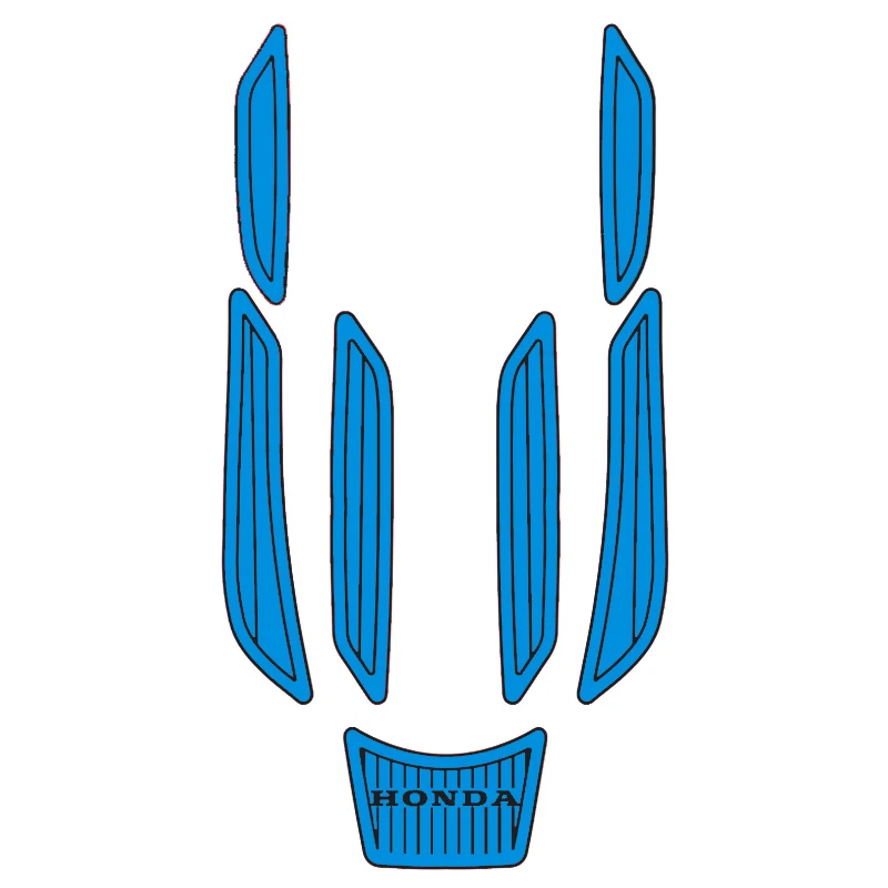 자체 접착식 EVA 보트 미끄럼 방지 패드 2007 혼다 아쿠아트랙스 F-12 호환 미끄럼 방지 UV 보호 내구성 해양 매트