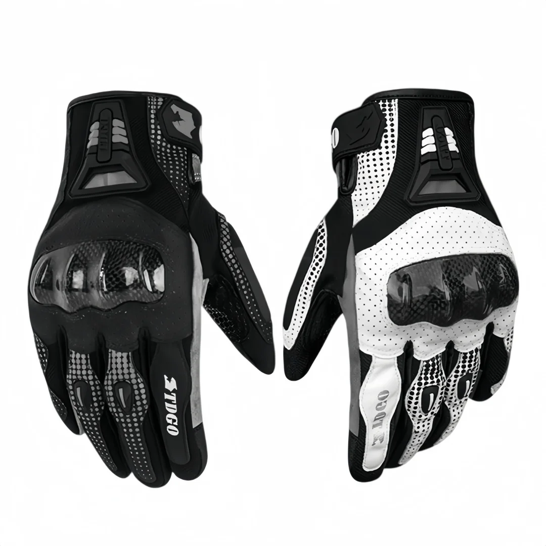 Men's Carbon Fiber Impact-Resistant Motorcycle Gloves RST390 391 Motorcycle Off-Road Racing Gloves Suitable for All Seasons Touc