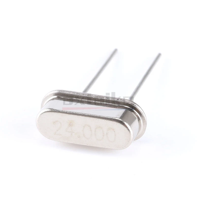 10PCS 4 6 8 10 11.0592 12  13.56 16 18.432 20 22.1184 24 25 27 30 32 MHZ HC-49S DIP Quartz Crystal Resonator Passive Oscillator