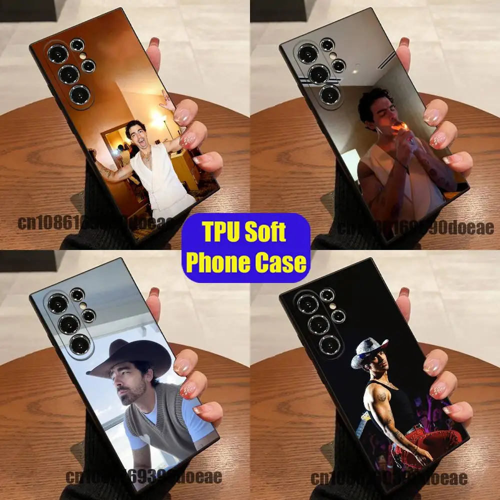 For Singer Actor J-Joe Jonas Phone Case Samsung S26,S24,S22,S25,S23,S30,S21,Ultra,Plus,Fe,Lite Custom Soft Cover