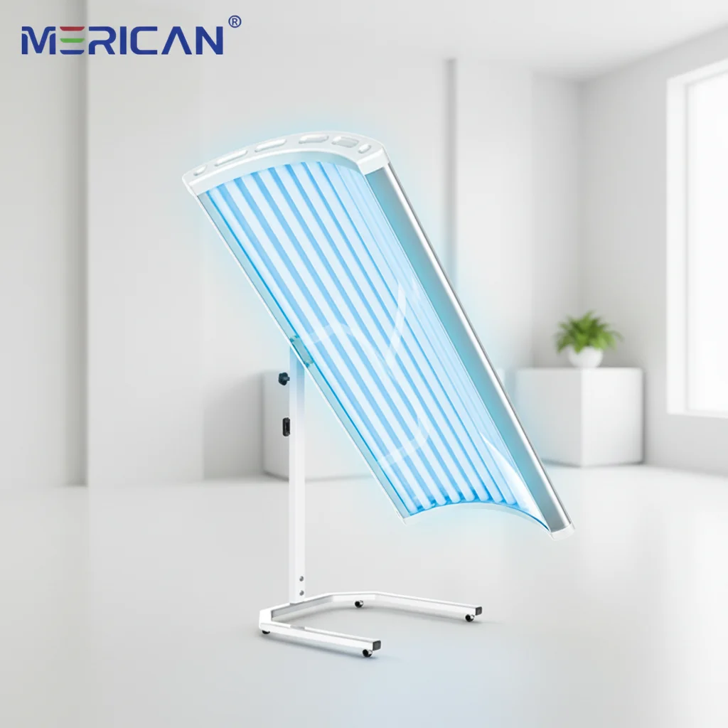 Merican W1 Portable Solarium Device High Quality Home Use Beauty Equipment Advanced Light Technology For Ultimate Skin Care
