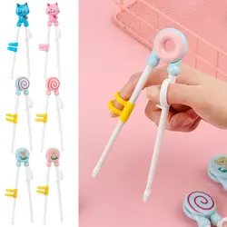 Children Chopsticks Baby Learning Training Chopsticks Cartoon Animal Beginner Chopstick Tableware Kids Eating Training Helper