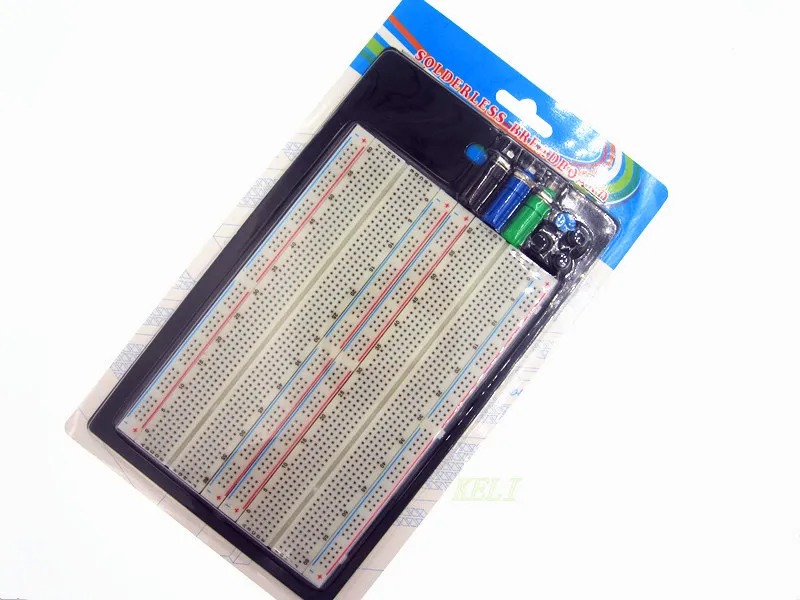 HAILANGNIAO  Solderless Breadboard Protoboard 4 Bus Test Circuit Board Tie-point 1660 ZY-204