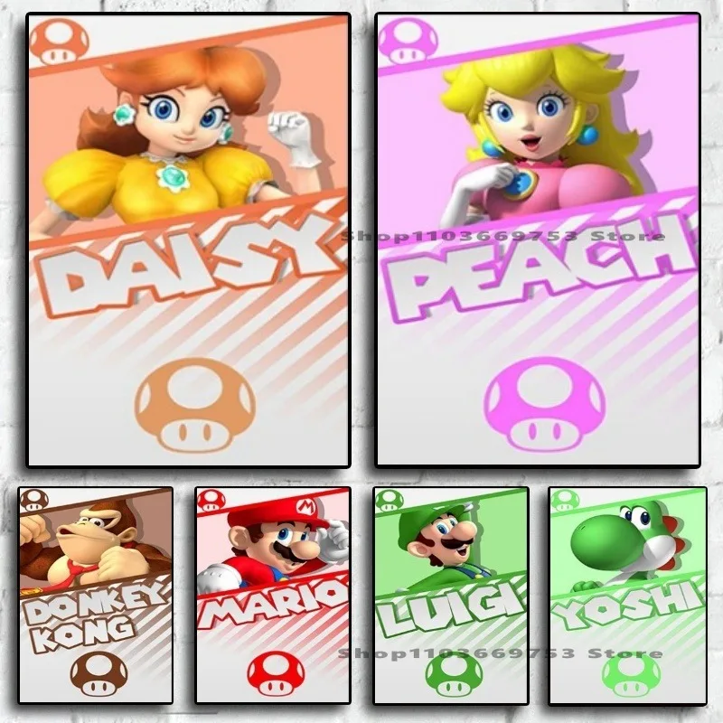 Anime Pokemon Decorazione della casa Tela Pittura Anime Figura Squirtle Gengar Pikachu Charmander HD Poster Wall Art Immagini Regali