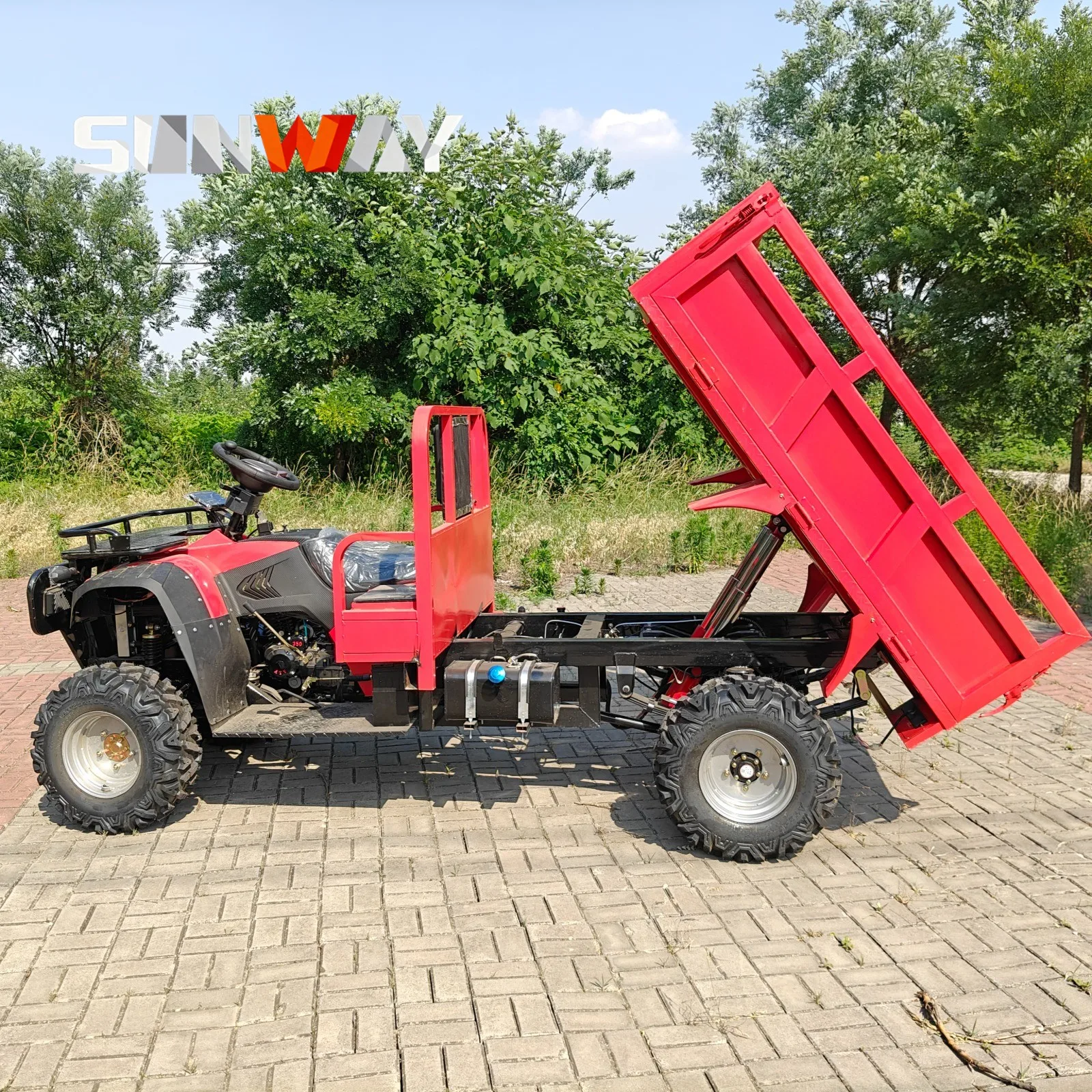 Agriculture Farming Working Model - Véhicule tout-terrain agricole 300cc à quatre