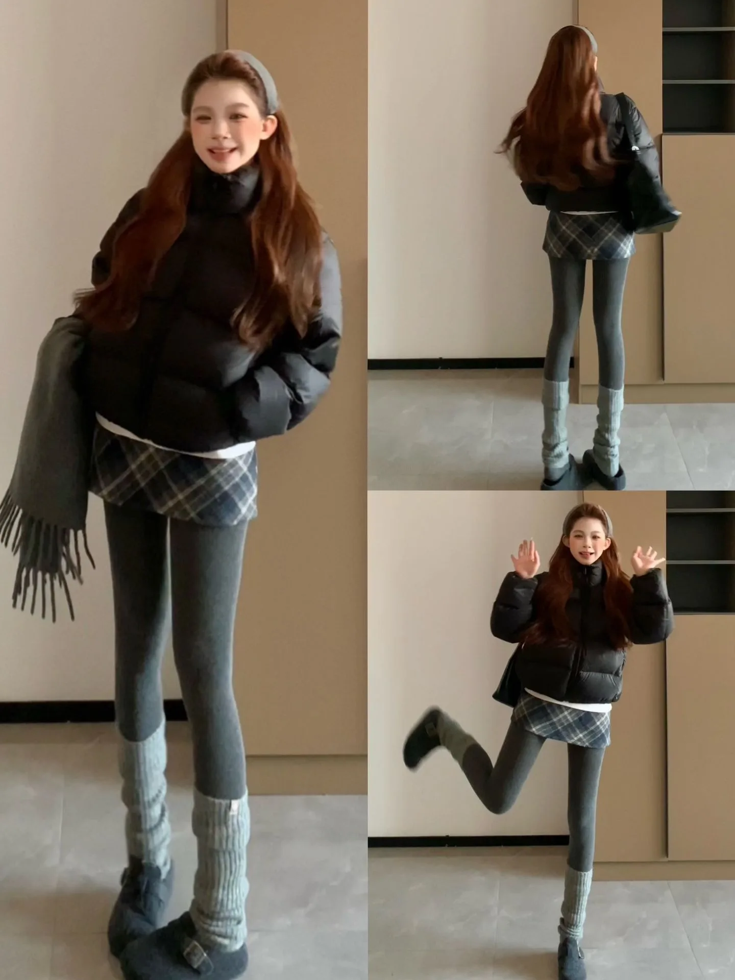 

Корейская женская теплая хлопковая куртка свободного кроя с воротником-стойкой, на молнии, с длинными рукавами, повседневная верхняя одежда