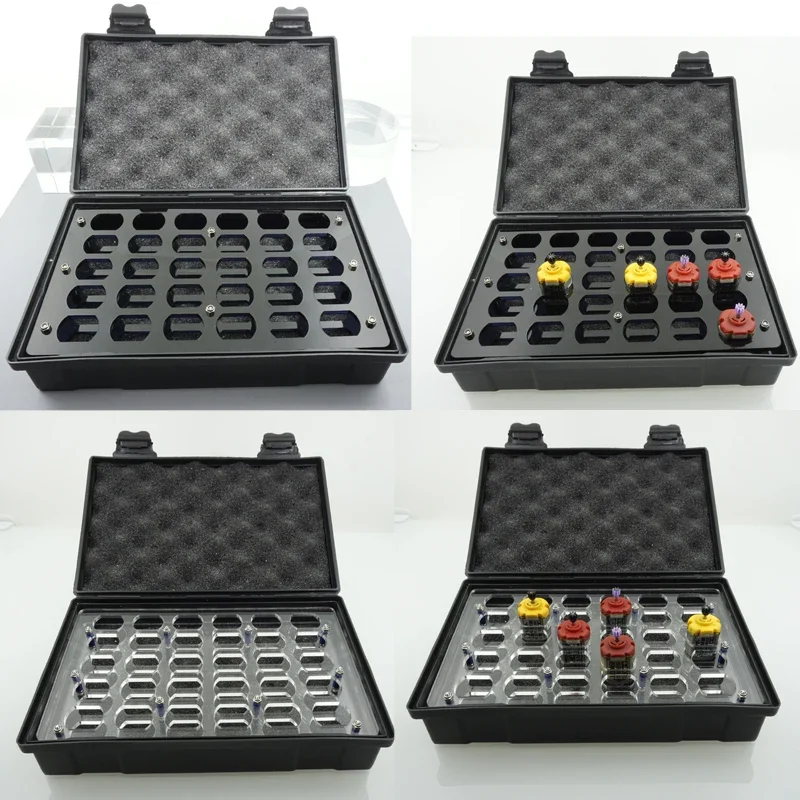 self made mini 4wd stock boxes motor box can stock 30pcs mini 4wd motors with sponge inside for protecting the motors 324 store