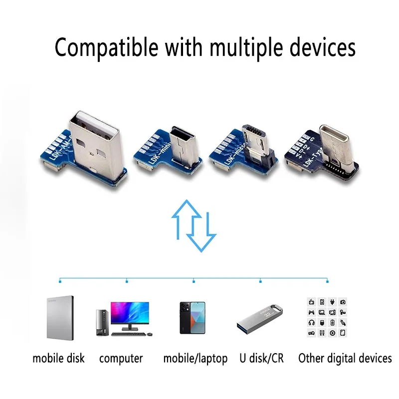 FFC Type-C كابل شريط تمديد USB صغير صغير 90 FPV سليم شقة لينة مرنة FPC تهمة FPV فرش يده Gimbal مراقب