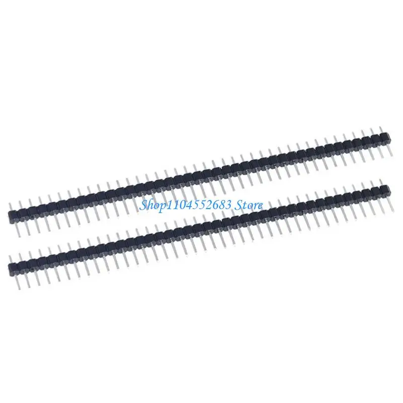 Y6GD 10Pair 2.54mm Single Row Male Female Socket Breakaway PCB Board Pin Header Connectors Board Spacer Easy to Install