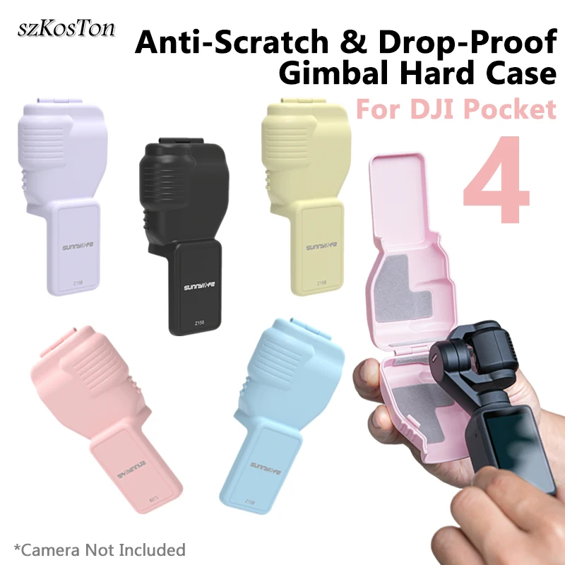 Integrated Hard Case with Soft Lining Gimbal Screen Protective Cover for DJI Osmo Pocket 4 Camera Accessories