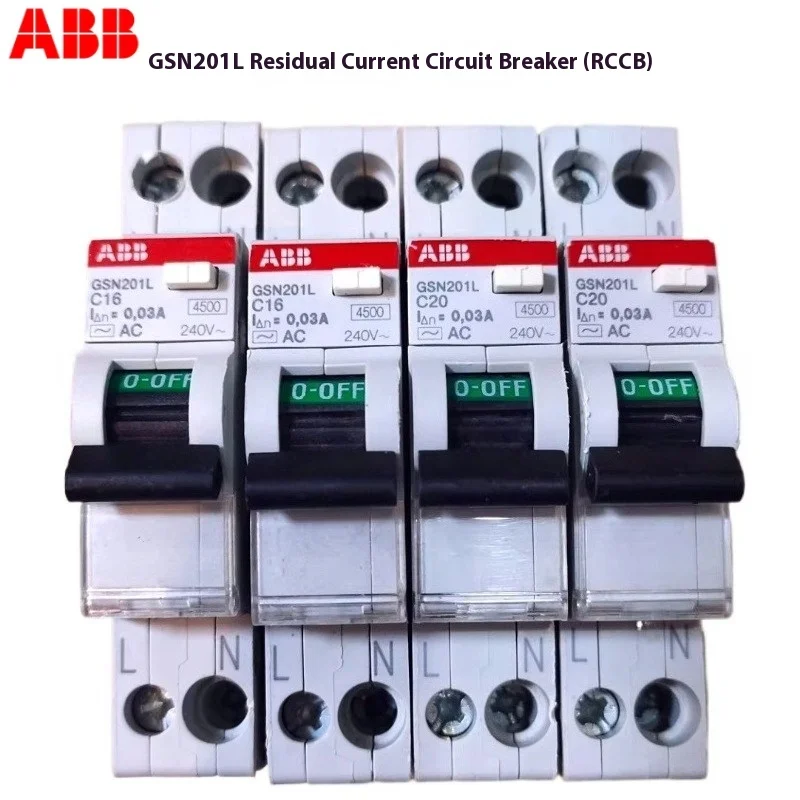 

ABB One Leakage GSN201L Leakage Protector 1P + N 6A 10A 16A 20A 25A Smart Home