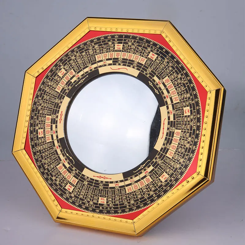 Spot Phnom Penh Compass Bagua Mirror Concave  Convex Nine Palace Bagua Household Crafts Ornaments