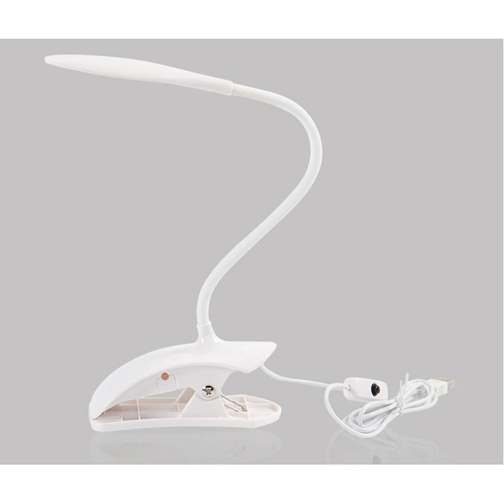 

LED Desk Lamp Bedroom Nightst Lamps Skid Proof Eye Protection Reading Lamp Flexible Neck Living Room Lamps USB Powered