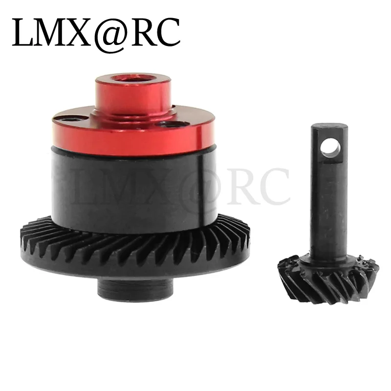 LMX RC Steel Helical Spiral Differential Gear Diff Gear 39T 15T for 1/16 TRAXXAS Mini E-Revo Summit Slash RC Car Upgrade Parts