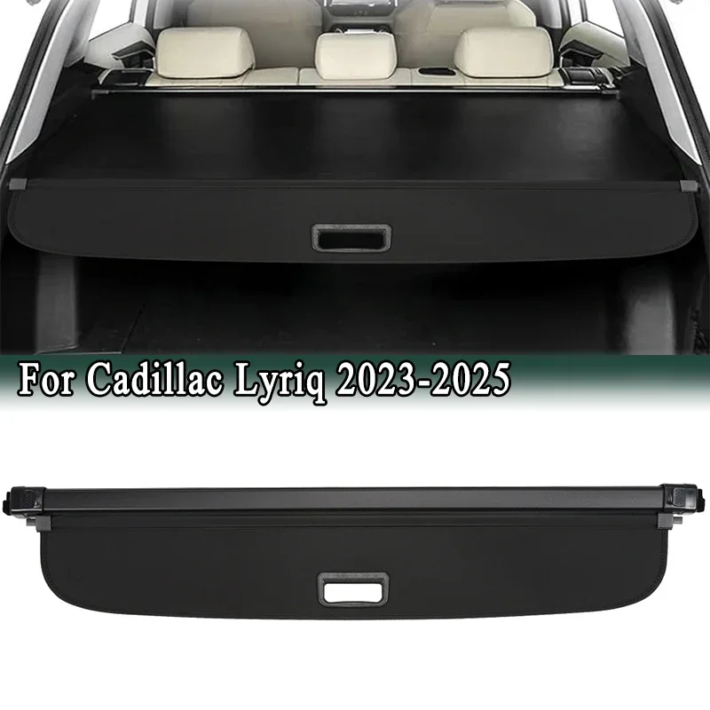 

Задняя крышка багажника автомобиля для Cadillac Lyriq 2023-2025, внутренняя задняя коробка, доска для хранения, выдвижная занавеска, щиток конфиденциальности