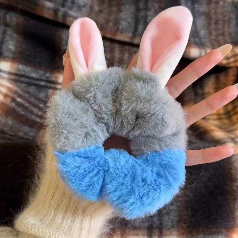 ディズニー ズートピア ジュディ ヘアロープ 女性 キツネ ニック ぬいぐるみ ヘアラウンド 漫画ヘア ラウンドタイ ヘア 脂肪腸 ゴムバンド ヘッドドレス