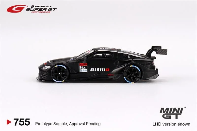 日産-lhdカーモデル,ミニgt 1:64 z gt500 #230, 2021