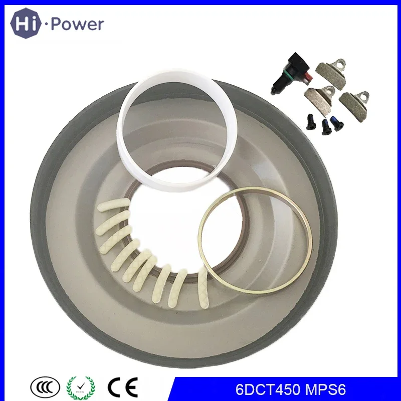 New 6DCT450 MPS6 Transmission Clutch Front Clutch Cover 1684808 31256845 31256729 For FORD VOLVO LAND ROVE Gearbox Oil Seal