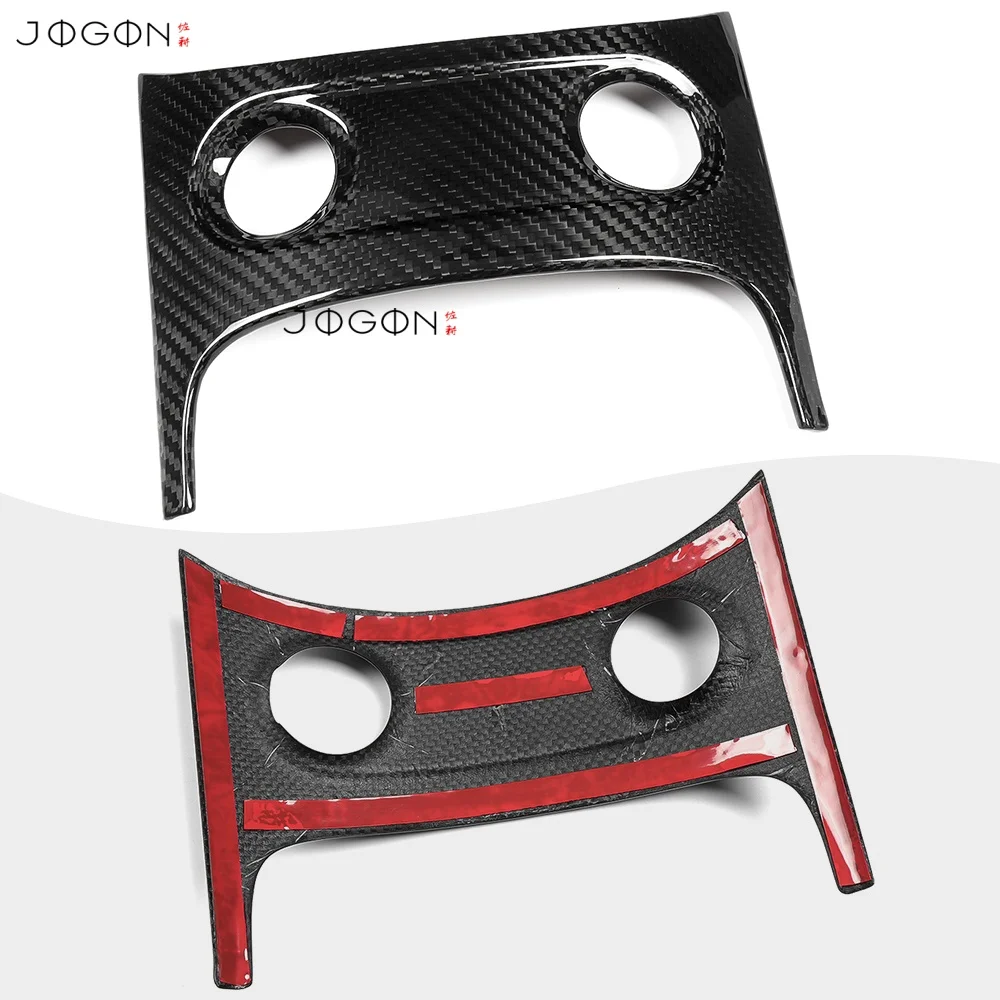 For Hyundai Ioniq 5 N 2023-2025 Real Carbon Fibre Console Storage Charger Port Cover Interior Mouldings For Hyundai N Line Trims