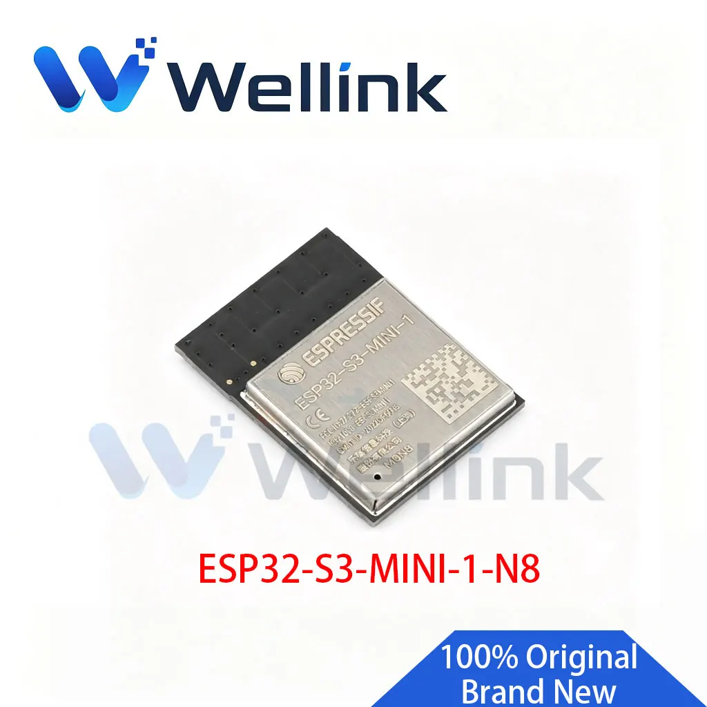 5 Pcs ESP32-S3-MINI-1-N4R2 ESP32-S3-MINI-1-N8 ESP32-S3-MINI-1U-N4R2 ESP32-S3-MINI-1U-N8 100% Brand New