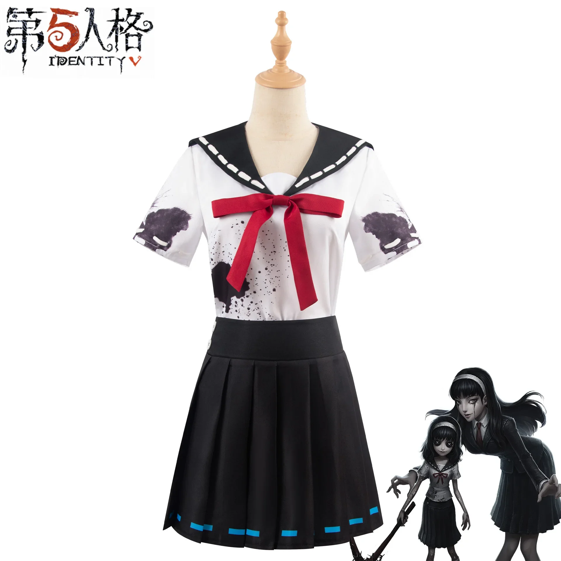 Fifth Personality Cos disfraz Kawakami Tomoe Dream Witch creyenter Cosplay Halloween Game Anime Costume