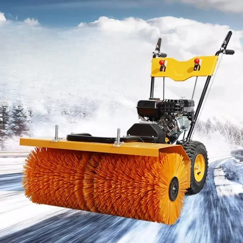 Push snow plow snowplow multi-function full gear construction site snow removal machine