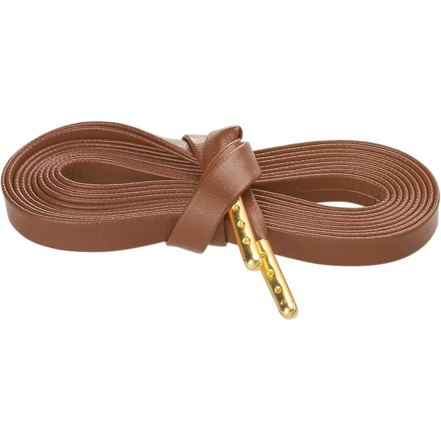 أربطة أحذية مسطحة من جلد البولي يوريثان للأحذية الرياضية 1 P