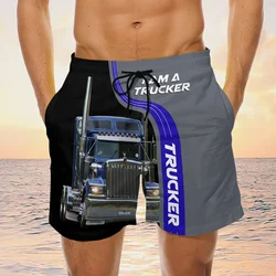 Trucker Gebet Shorts Lkw Fahrer 3D Gedruckt männer Shorts Unisex Board Shorts Sommer Strand Harajuku Casual Shorts DKD-07