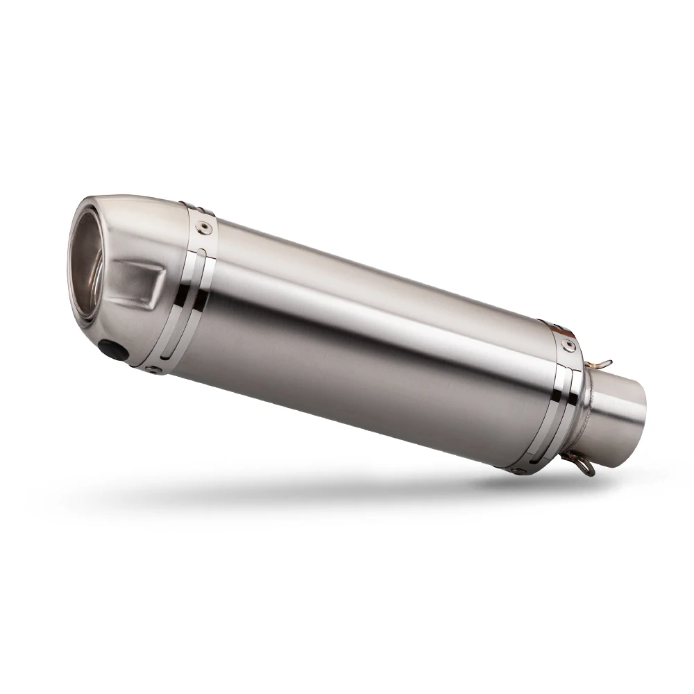 

51mm interface universal motorcycle exhaust F02 muffler with DB Killer for T700 790ADV MT03 CBR250RR Z900 250NK NSS350 XMAX 300