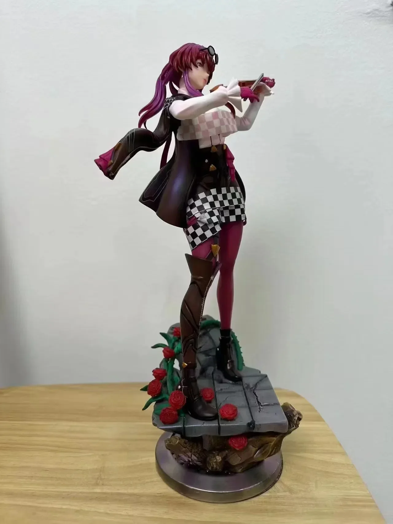 Spiel Honkai: Stern Schiene Kafka Cosplay Tisch dekore Figur Spielzeug PVC Sammlung Modell Weihnachts geschenk 26cm