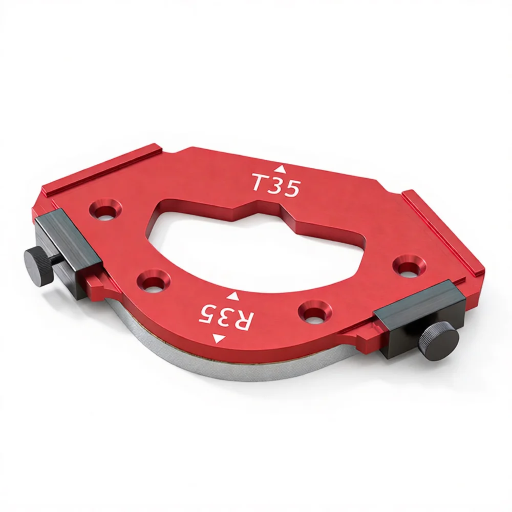 Woodworking Round Corner Template Router Guide Jig For Edge Shaping Milling Tool Crafting Furniture Carpentry Accessory