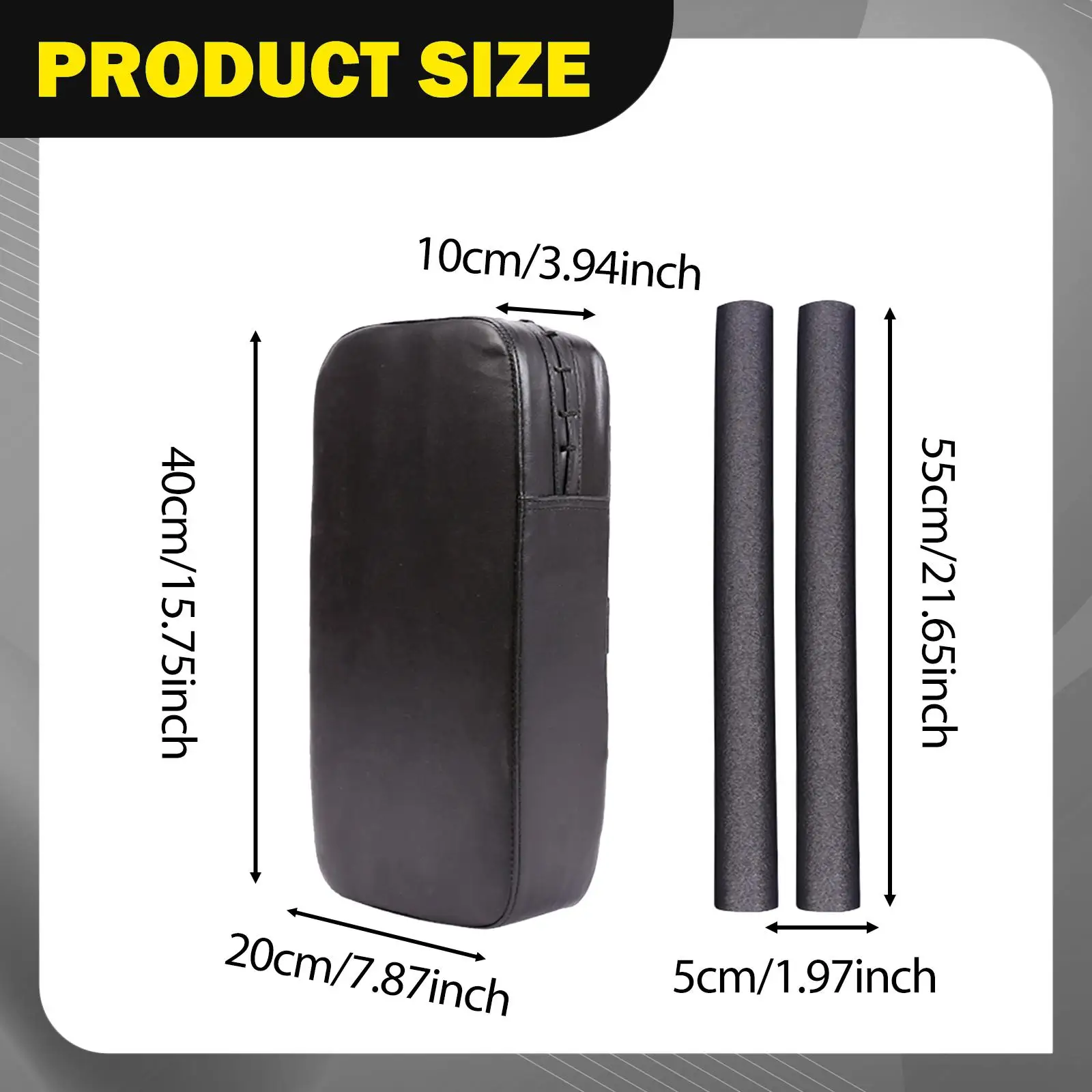 แผ่นบล็อกกิ้งหนัง PU พร้อมที่จับสำหรับการฝึกซ้อมบาสเกตบอลและฟุตบอล