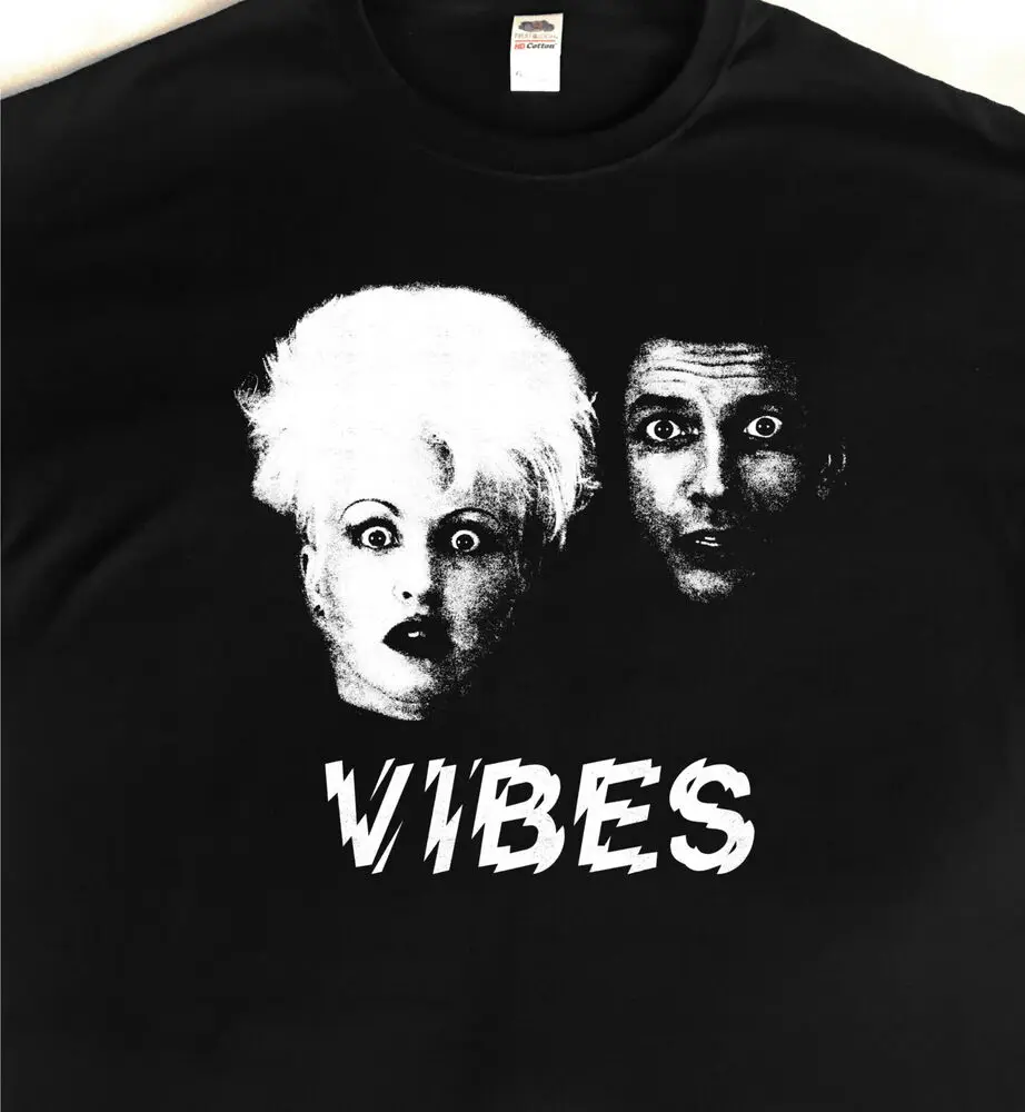 Vibes 80s Movie Cyndi Lauper Jeff Goldblum Comedy B Movie Film Punk T Shirt