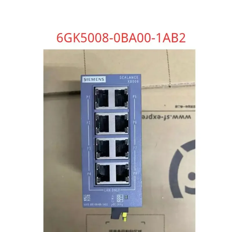 

6GK5008-0BA00-1AB2 USED tested ok SCALANCE XB008 unmanaged Industrial Ethernet Switch for 10/100 Mbit/s