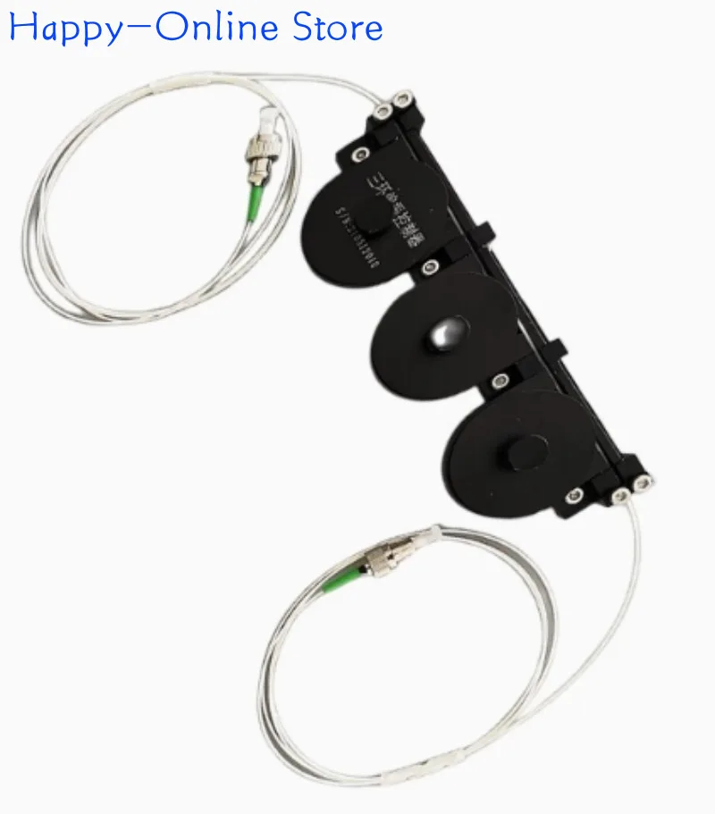 Three-ring Polarization Controller Polarization Fiber Polarization Controller Mechanical Manual 630-2000nm Wavelength Optional