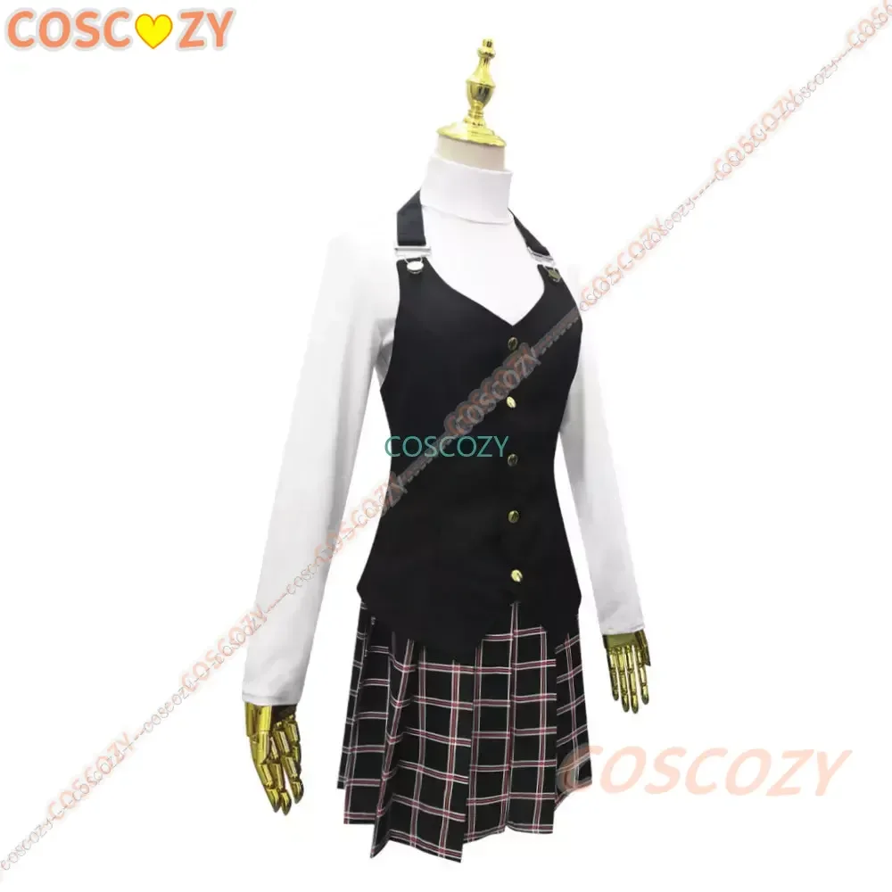 Persona 5 Cosplay Kostüm Königin Makoto Niijima Cosplay Kostüm Frau Schuluniform Weihnachten Karneval Party Kleid Perücke Kostüme