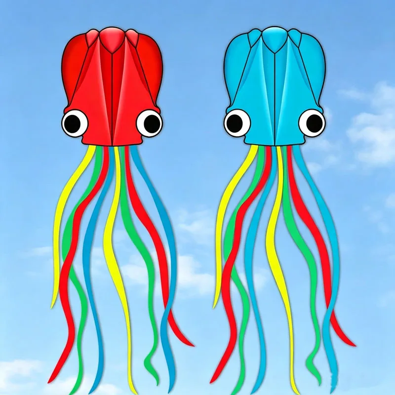 Large kites octopus kites flying nylon kites weifang kites factory big kites wheel walk in sky outdoor fun toys drachen cometas