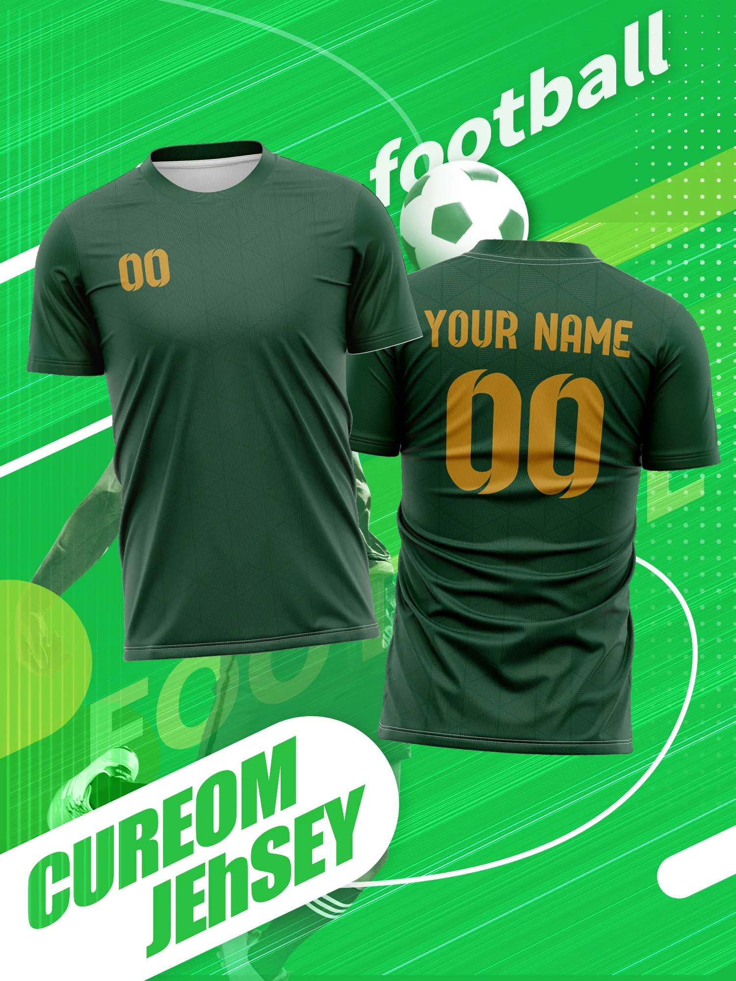 

Футбольная форма с индивидуальным дизайном: фото, имя, номер. Персонализированный футбольный комплект. Быстрая доставка. Без минимального заказа. Онлайн-изготовление. Уличная одежда.