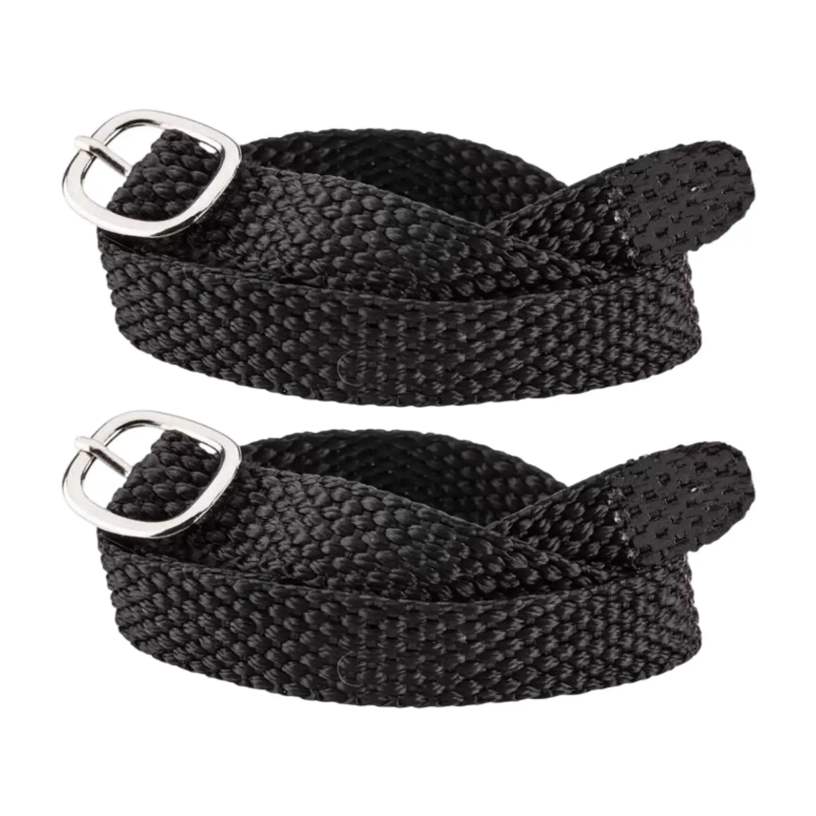 2 Pieces Spur Straps Man Woman with Buckle Western Spur Belt for Horse Riding