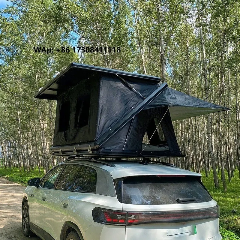 

Aluminum Z-type SUV Car Rooftop Tent Auto-hydraulic Car Family Self-driving Hard Shell Roof Top Tent